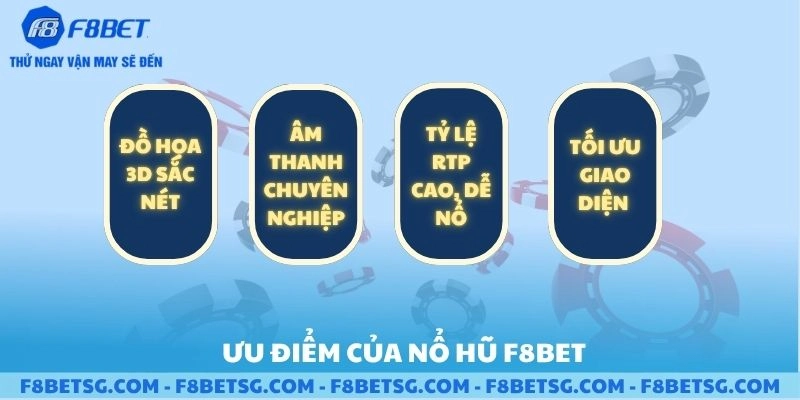 Ưu điểm nổi bật của Nổ Hũ F8BET