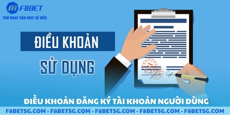Điều khoản đăng kí tài khoản người dùng
